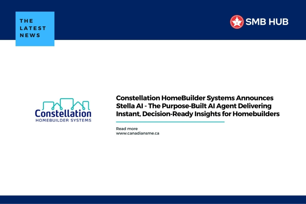 Constellation HomeBuilder Systems Announces Stella AI – The Purpose‑Built AI Agent Delivering Instant, Decision‑Ready Insights for Homebuilders