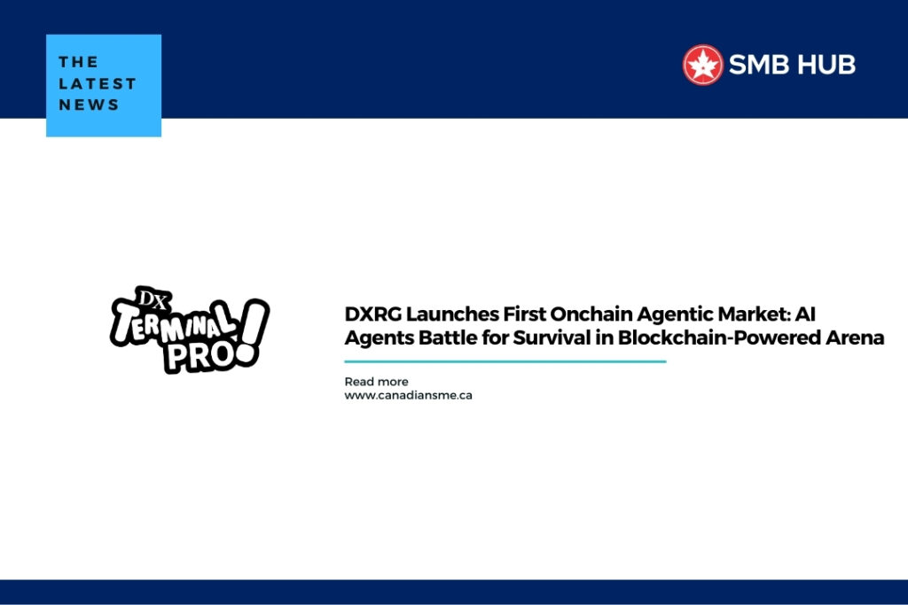 DXRG Launches First Onchain Agentic Market: AI Agents Battle for Survival in Blockchain-Powered Arena