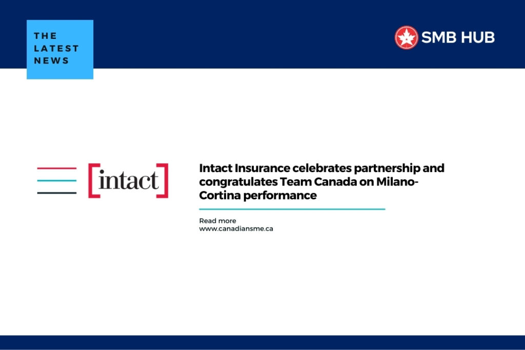 Intact Insurance celebrates partnership and congratulates Team Canada on Milano-Cortina performance