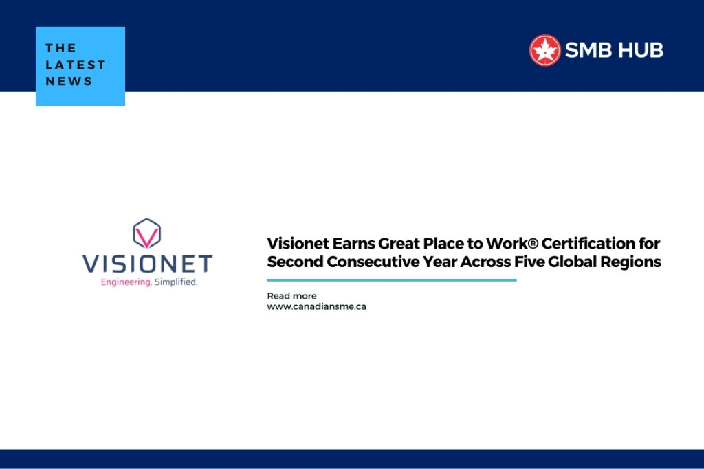 Visionet Earns Great Place to Work® Certification for Second Consecutive Year Across Five Global Regions