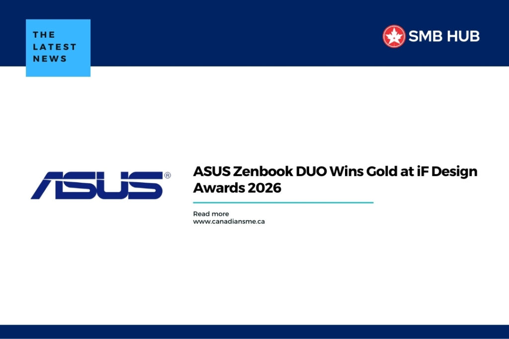 ASUS Zenbook DUO Wins Gold at iF Design Awards 2026