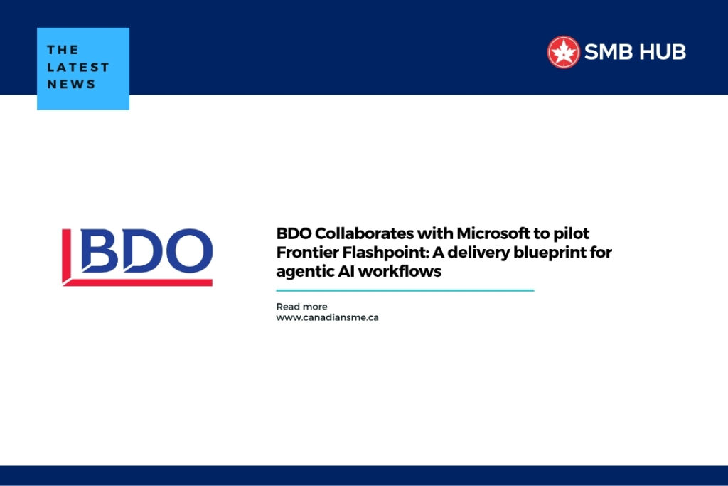 BDO Collaborates with Microsoft to pilot Frontier Flashpoint: A delivery blueprint for agentic AI workflows