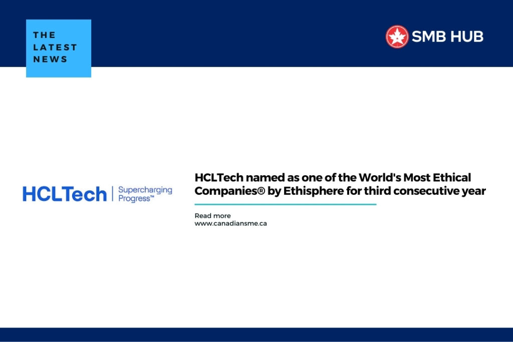 HCLTech named as one of the World’s Most Ethical Companies® by Ethisphere for third consecutive year