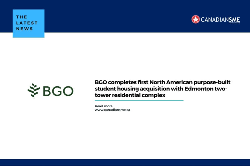BGO completes first North American purpose-built student housing acquisition with Edmonton two-tower residential complex