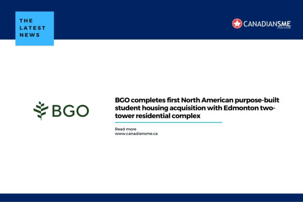 BGO completes first North American purpose-built student housing acquisition with Edmonton two-tower residential complex
